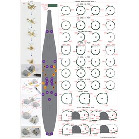 Pontos 1:200 Zestaw waloryzacyjny do USS BB-61 Iowa 1944 - DETAIL UP SET - NO WOODEN DECK