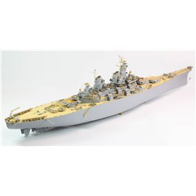 Pontos 23002F1 USS BB-63 Missouri 1945 Detail up set (Teak tone deck) 1/200