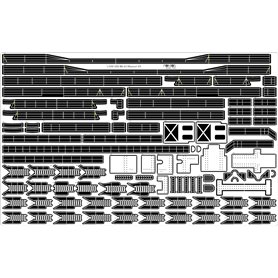 Pontos 1:200 Zestaw waloryzacyjny do USS BB-63 Missouri 1945 - DETAIL UP SET - 20B DECK BLUE