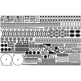 Pontos 1:200 Zestaw waloryzacyjny do USS BB-63 Missouri 1945 - DETAIL UP SET - 20B DECK BLUE
