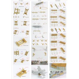 Pontos 1:200 Zestaw waloryzacyjny do USS BB-63 Missouri 1945 - DETAIL UP SET - 20B DECK BLUE