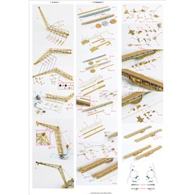 Pontos 23004F1 USS BB-61 Iowa 1944 Detail up set (Teak tone deck) 1/200