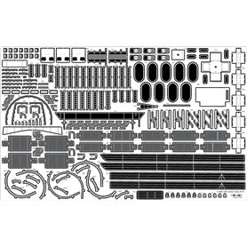 Pontos 23005F1 USS BB-61 Iowa 1944 Detail up set  (20B Deck Blue deck) 1/200