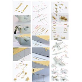 Pontos 23005F1 USS BB-61 Iowa 1944 Detail up set  (20B Deck Blue deck) 1/200