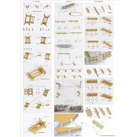 Pontos 23005F1 USS BB-61 Iowa 1944 Detail up set  (20B Deck Blue deck) 1/200