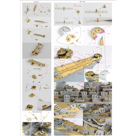 Pontos 23005F1 USS BB-61 Iowa 1944 Detail up set  (20B Deck Blue deck) 1/200