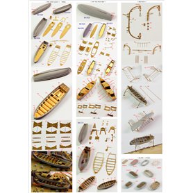 Pontos 23006F1 HMS Nelson Detail up set 1/200