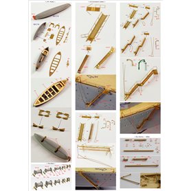 Pontos 23006F1 HMS Nelson Detail up set 1/200