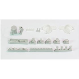 Pontos 23007F1 HMS Rodney Detail up set 1/200