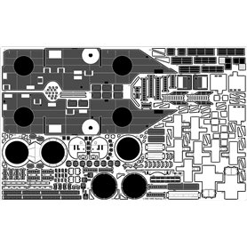 Pontos 23007F1 HMS Rodney Detail up set 1/200
