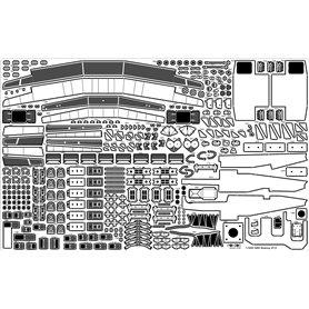 Pontos 23007F1 HMS Rodney Detail up set 1/200