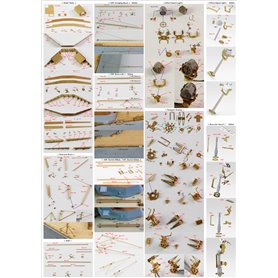 Pontos 23007F1 HMS Rodney Detail up set 1/200