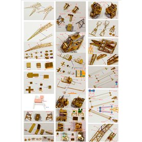 Pontos 23007F1 HMS Rodney Detail up set 1/200