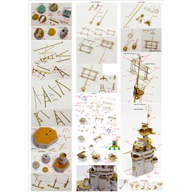 Pontos 23007F1 HMS Rodney Detail up set 1/200