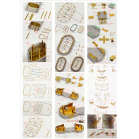 Pontos 23007F1 HMS Rodney Detail up set 1/200