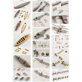 Pontos 23007F1 HMS Rodney Detail up set 1/200