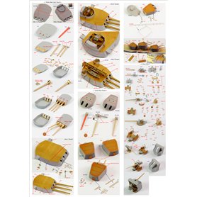 Pontos 23007F1 HMS Rodney Detail up set 1/200