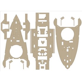 Pontos 23008F1 IJN Mikasa 1905 Detail up set 1/200
