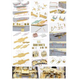 Pontos 23008F1 IJN Mikasa 1905 Detail up set 1/200