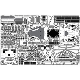 Pontos 1:200 Zestaw waloryzacyjny do HMS Hood 1941 - DETAIL UP SET