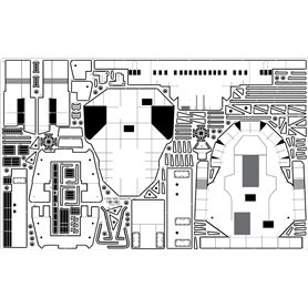 Pontos 1:200 Zestaw waloryzacyjny do HMS Hood 1941 - DETAIL UP SET