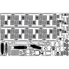 Pontos 1:200 Zestaw waloryzacyjny do HMS Hood 1941 - DETAIL UP SET