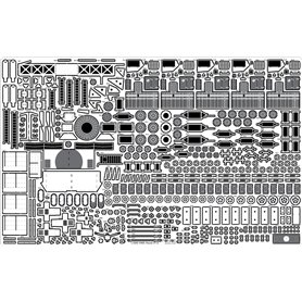 Pontos 1:200 Zestaw waloryzacyjny do HMS Hood 1941 - DETAIL UP SET
