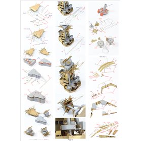 Pontos 1:200 Zestaw waloryzacyjny do HMS Hood 1941 - DETAIL UP SET