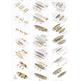 Pontos 1:200 Zestaw waloryzacyjny do HMS Hood 1941 - DETAIL UP SET