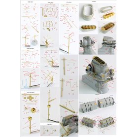 Pontos 27001F1 Bismarck 1941 Detail Up Set Advanced 1/200