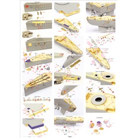 Pontos 35033F1 Admiral Graf Spee Detail up set 1/350 for Trumpeter