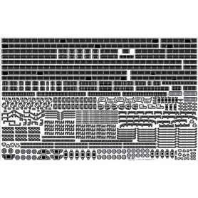 Pontos 37003F1 IJN Yamato 1945 Detail up set Advanced 1/350 (New Tool)