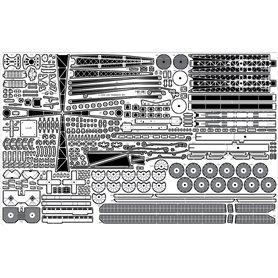 Pontos 37003F1 IJN Yamato 1945 Detail up set Advanced 1/350 (New Tool)