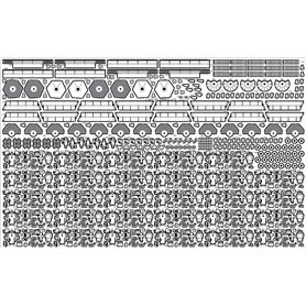 Pontos 37003F1 IJN Yamato 1945 Detail up set Advanced 1/350 (New Tool)