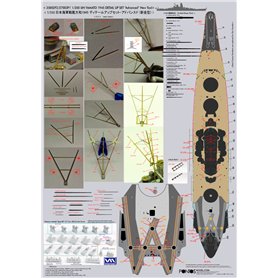 Pontos 37003F1 IJN Yamato 1945 Detail up set Advanced 1/350 (New Tool)