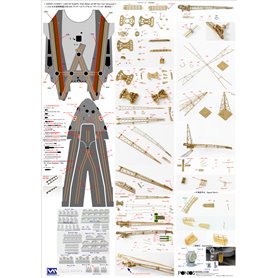 Pontos 37003F1 IJN Yamato 1945 Detail up set Advanced 1/350 (New Tool)