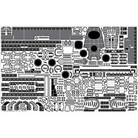 Pontos 37018F1 USS BB-63 Missouri Circa 1991 Detail up set 1/350