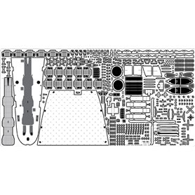 Pontos 37018F1 USS BB-63 Missouri Circa 1991 Detail up set 1/350