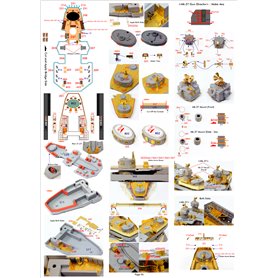 Pontos 37018F1 USS BB-63 Missouri Circa 1991 Detail up set 1/350