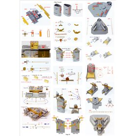 Pontos 37018F1 USS BB-63 Missouri Circa 1991 Detail up set 1/350