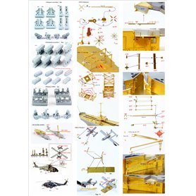 Pontos 37018F1 USS BB-63 Missouri Circa 1991 Detail up set 1/350