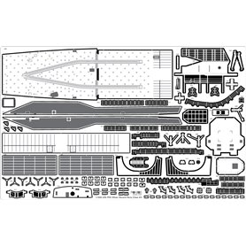 Pontos 1:350 Zestaw waloryzacyjny do USS FFG Oliver Hazard Perry Class - DETAIL UP SET ADVANCED
