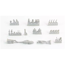 Pontos 1:350 Zestaw waloryzacyjny do USS FFG Oliver Hazard Perry Class - DETAIL UP SET ADVANCED