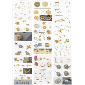 Pontos 37025FB IJN Musashi 1944 Detail up set Advanced 1/350 Coal Black deck