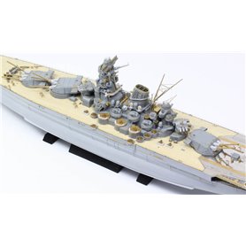 Pontos 1:350 Zestaw waloryzacyjny do IJN Musashi 1944 - DETAIL UP SET ADVANCED - HINOKI TONE DECK