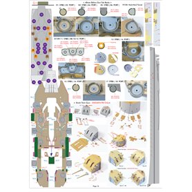 Pontos 37026FB USS BB-63 Missouri 1945 Detail up set "Advanced" (20B Deck Blue) 1/350
