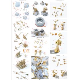 Pontos 1:350 Zestaw waloryzacyjny do USS BB-63 Missouri 1945 - DETAIL UP SET ADVANCED - TREAK TONE