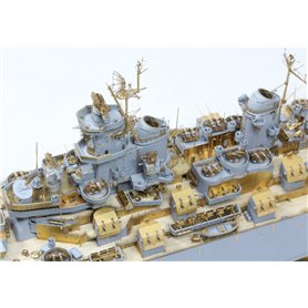Pontos 1:350 Zestaw waloryzacyjny do USS BB-63 Missouri 1945 - DETAIL UP SET ADVANCED - TREAK TONE