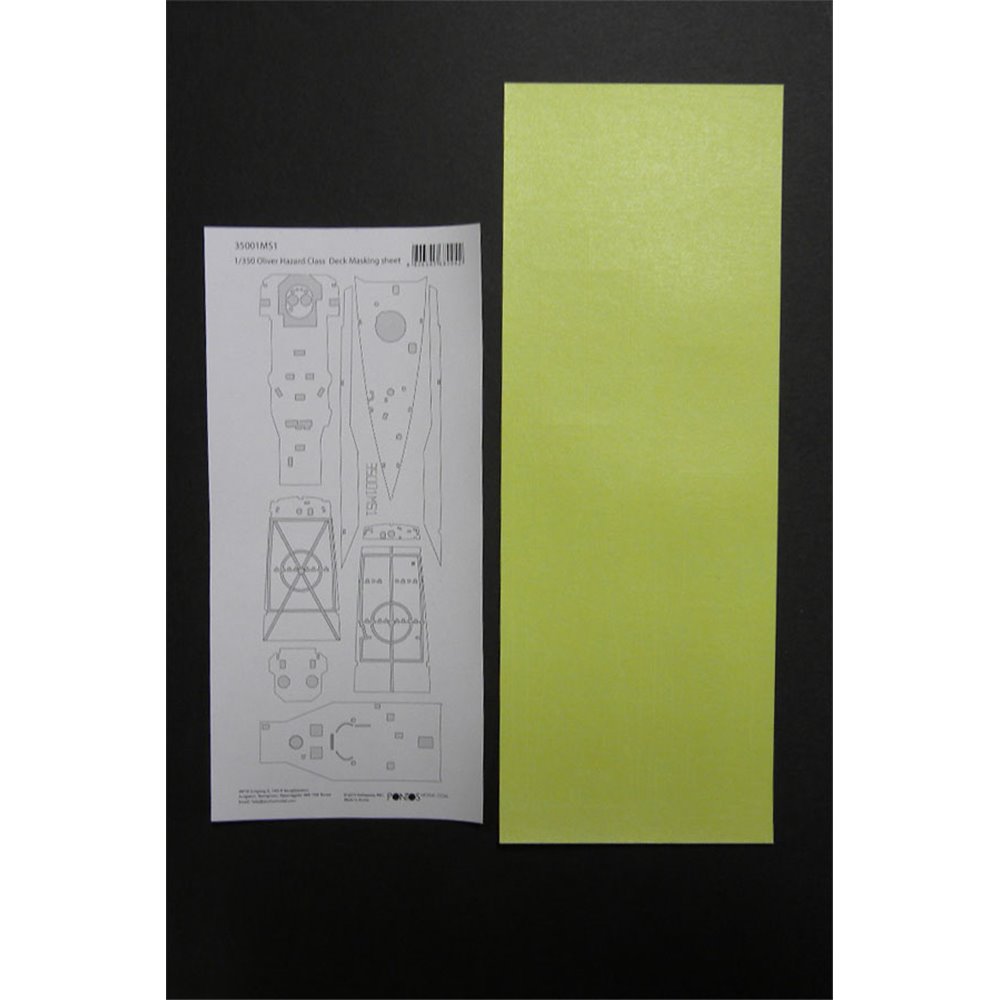 thumbnail image 2 of 1/350 Wooden Deck Masking Sheet Kit For USS Salem CA-139 – Very Fire VF350919 Model (TMW TMW00075) 2 of 4