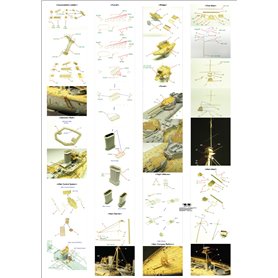 Pontos 1:350 Zestaw waloryzacyjny do HMS Dreadnought - DETAIL UP SET